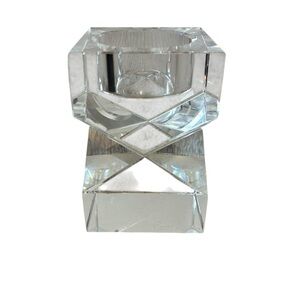 Crystal Votive Genuine Rosenthal Candle Holder with Original Box